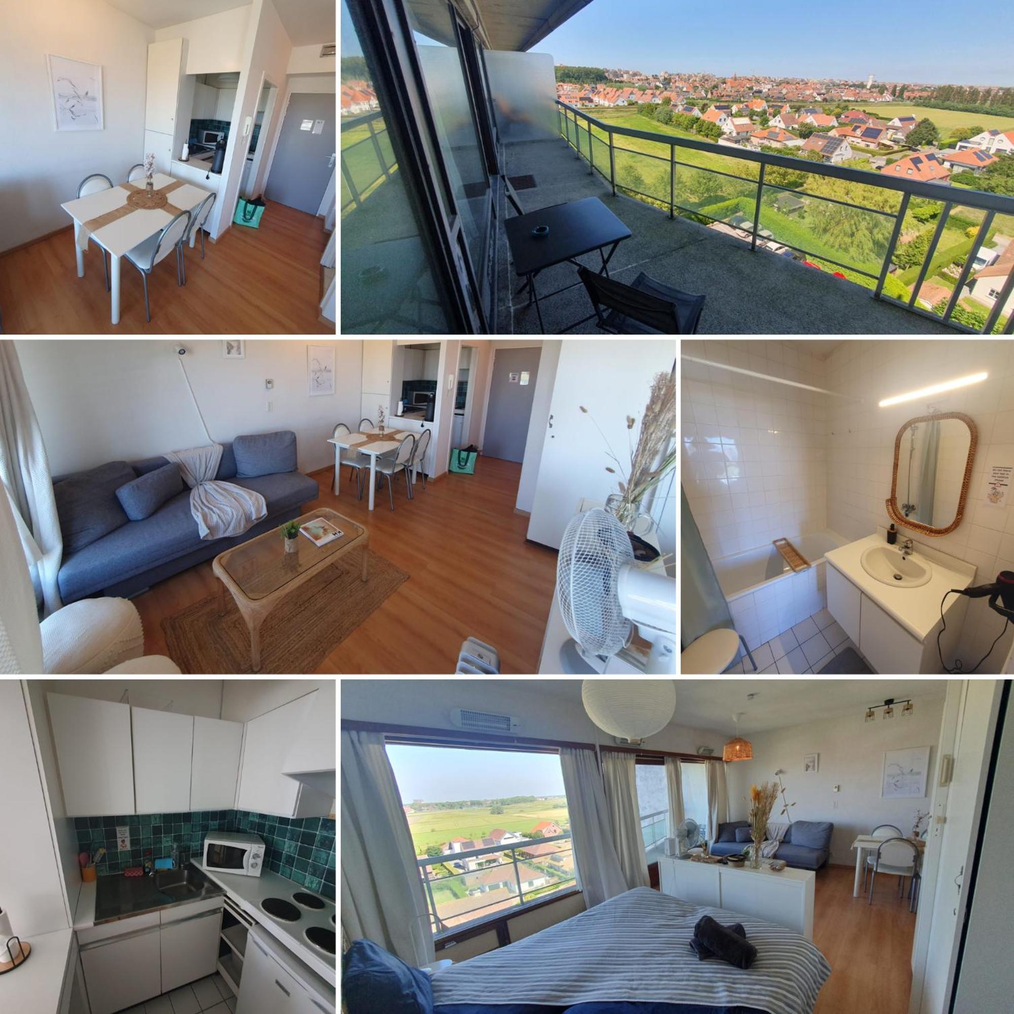 Studio cosy à 2 pas de la mer Knokke-Heist Esterno foto
